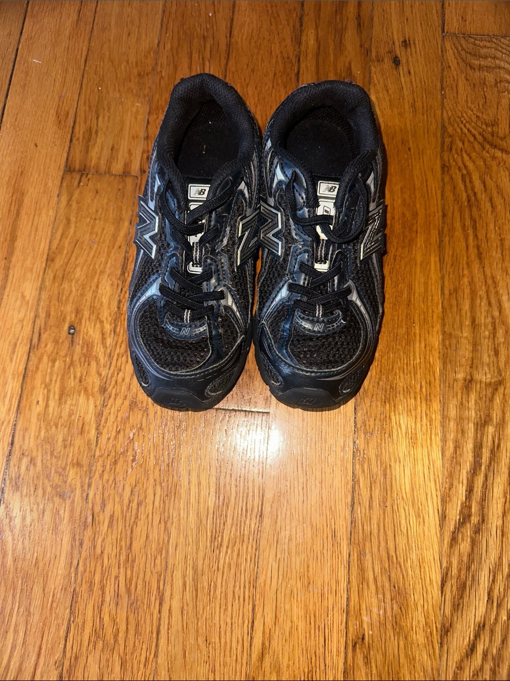 New Balance Black and Gray Men’s Athletic Sneakers